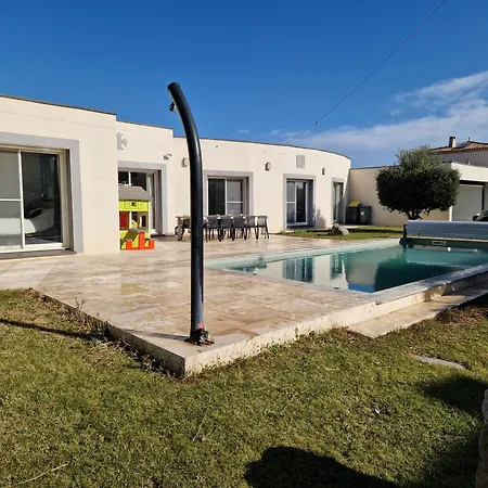 Villa Moderne De 220M2 Avec Clim Et Piscine, Serignan Sérignan
