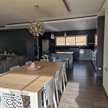 Villa Moderne De 220M2 Avec Clim Et Piscine, Serignan